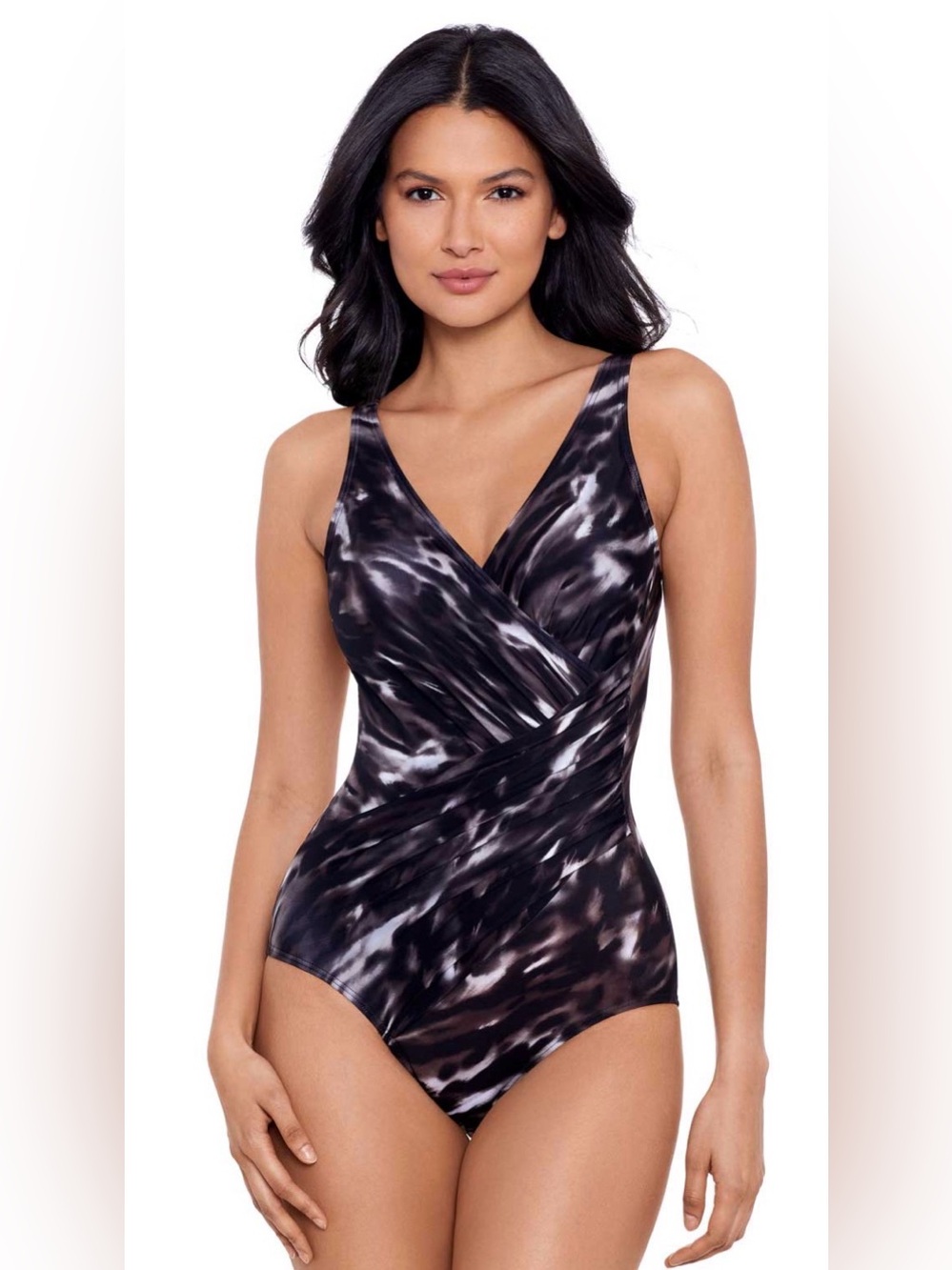 Miraclesuit Oceanus One Piece in Tempest size 18DDD